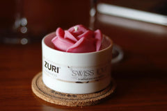 Single Flower Candle - Swiss Love | ZURI Scented Soy Wax Candle