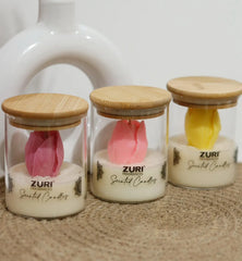 Tulip Candle – Handmade Scented Soy Wax Candle in Glass Jar | ZURI Fragrances