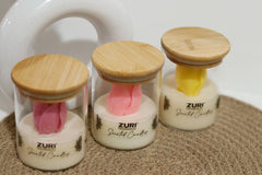 Tulip Candle – Handmade Scented Soy Wax Candle in Glass Jar | ZURI Fragrances